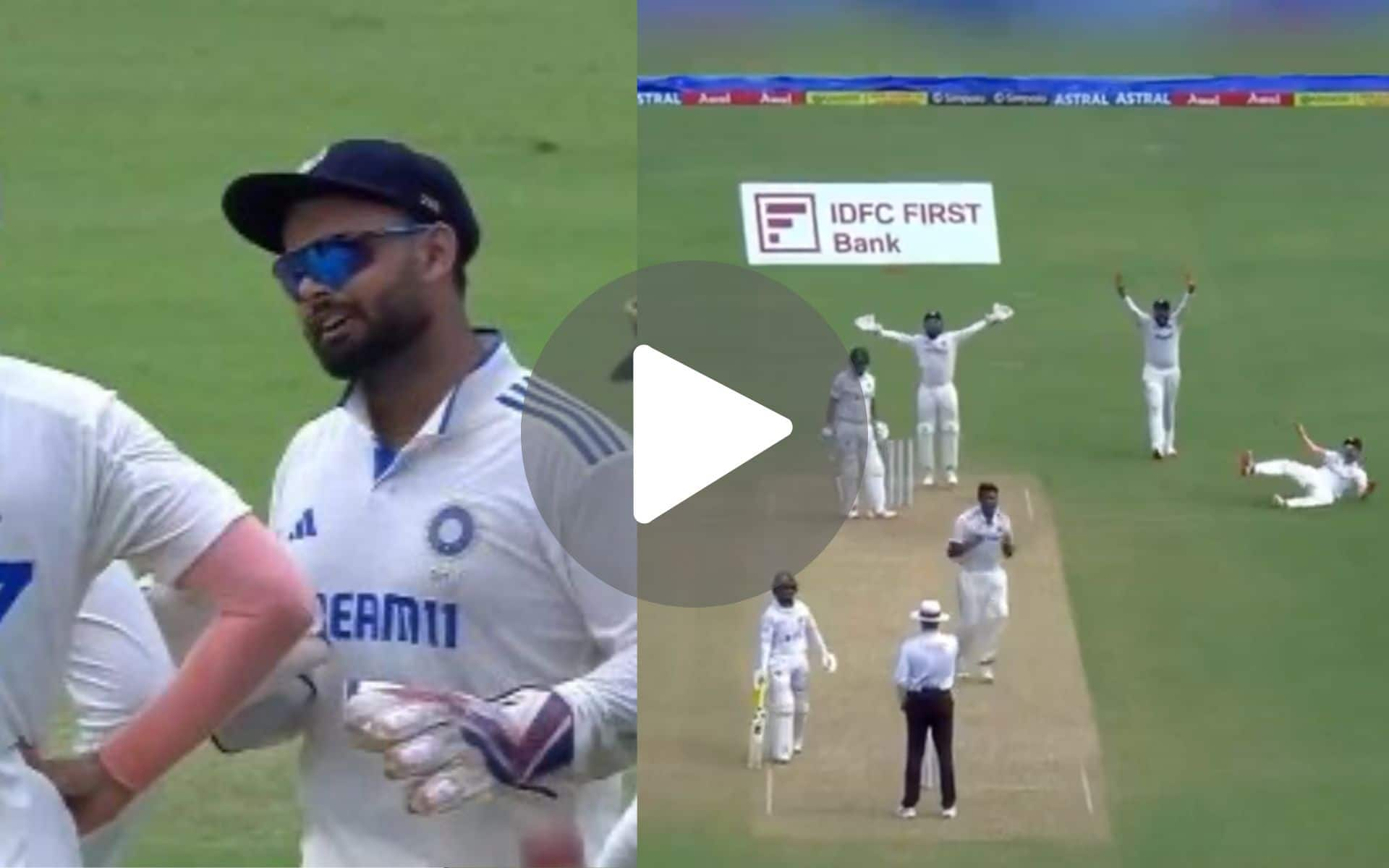  'Halka Sa Aage Daalna..'- Rishabh Pant's Masterstroke Helped R Ashwin Get Rid Of Najmul Shanto